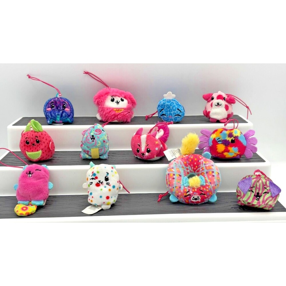 Pikmi Pops Micro Plush‎ Scented Bean Bags 2017 Mixed Lot Of 12 No Duplicates EUC